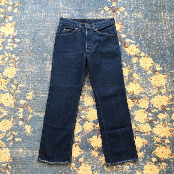 Levi's Denim - Vintage 1970s Levi’s Kick Flare Jeans 28